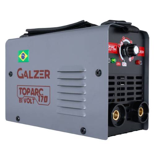 Inversora de solda 170A para Eletrodo revestido e Tig - TOP.ARC  110V/220V