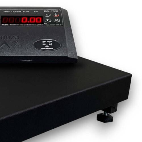 Balan�a digital com plataforma em a�o carbono 300 Kg x 50 g - DP  110V/220V