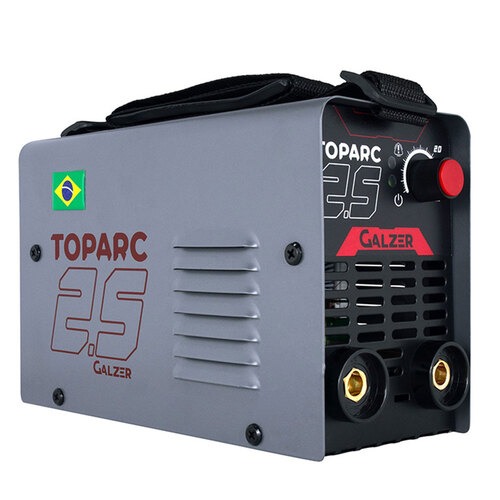 Inversora de solda 120A para Eletrodo revestido - TOPARC 2.5  220V