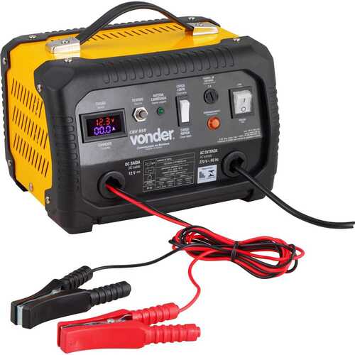 Carregador de bateria port�til 12 volts - CBV950  220V