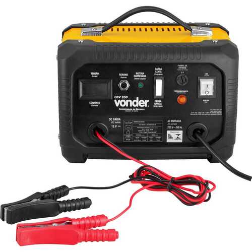 Carregador de bateria port�til 12 volts - CBV950  220V