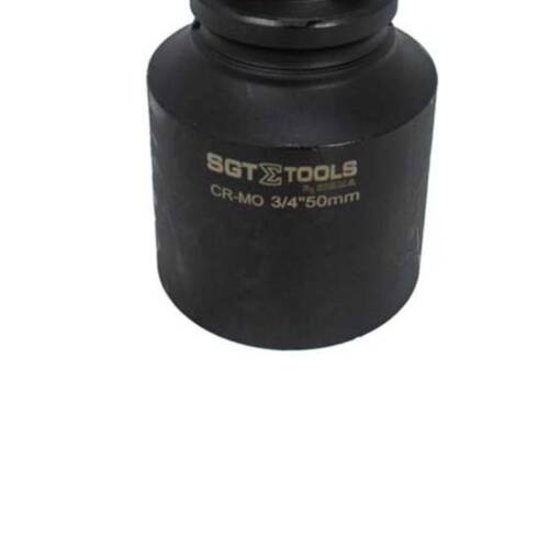 Soquete sextavado de impacto longo 50 mm encaixe 3/4