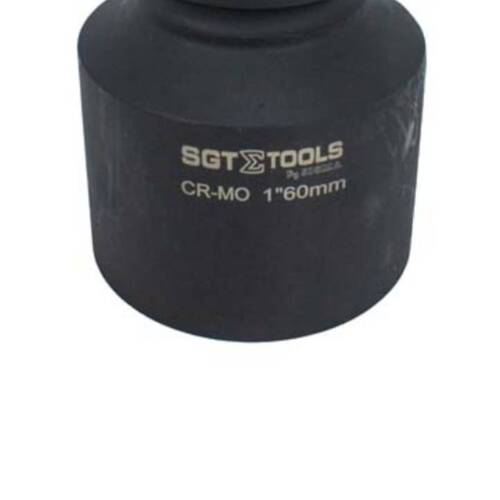Soquete sextavado de impacto longo 60 mm encaixe 1