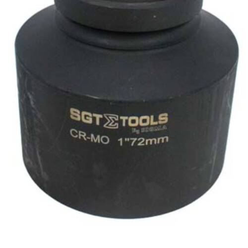 Soquete sextavado de impacto longo 72 mm encaixe 1