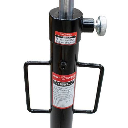 Macaco hidr�ulico para caixa de c�mbio 500 kg 1,21 a 2,0 m - SGT-3051