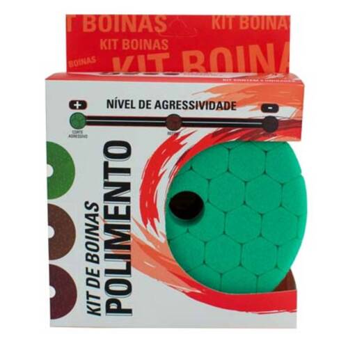 Kit 3 boinas para polimento 5