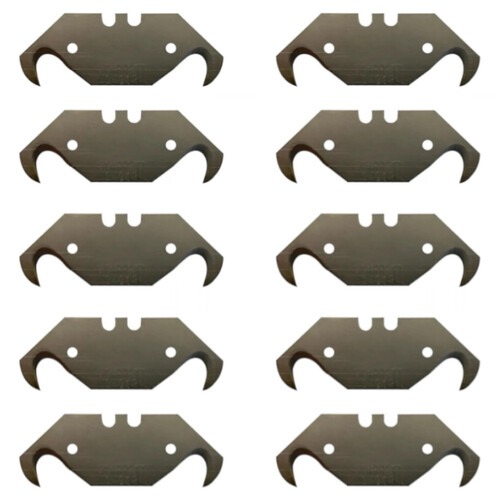 L�mina para estilete trapezoidal gancho com 10 pe�as - KSH01R