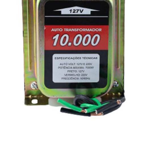 Autotransformador de voltagem para pot�ncia at� 7000W - 10000VAT  110V/220V