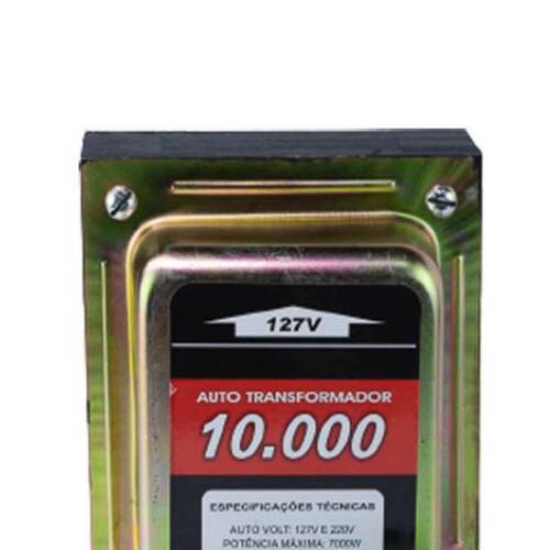 Autotransformador de voltagem para pot�ncia at� 7000W - 10000VAT  110V/220V