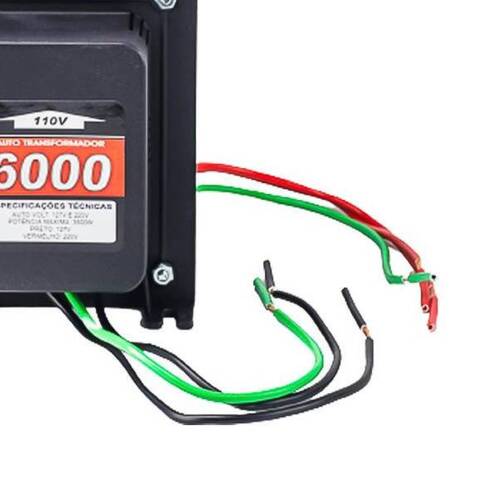 Autotransformador de voltagem para pot�ncia at� 4600W - 6000VAT  110V/220V