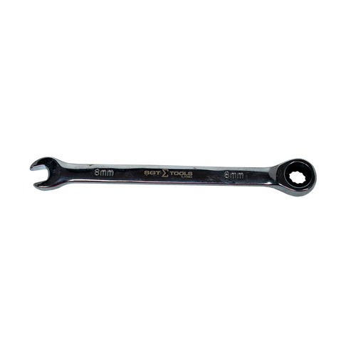 Jogo de chave combinada com catraca 8 a 19 mm com 7 pe�as