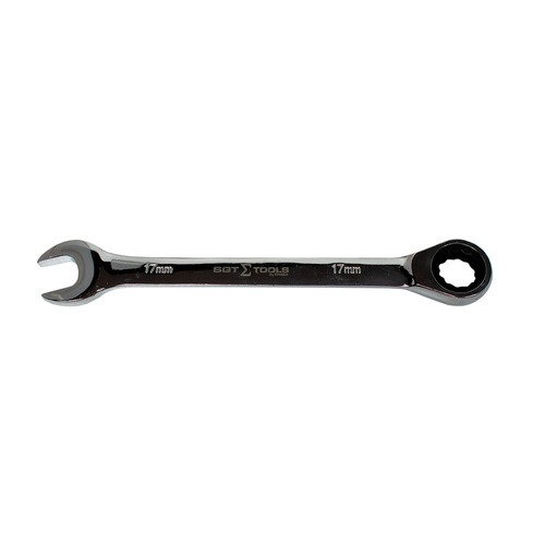 Jogo de chave combinada com catraca 8 a 19 mm com 7 pe�as