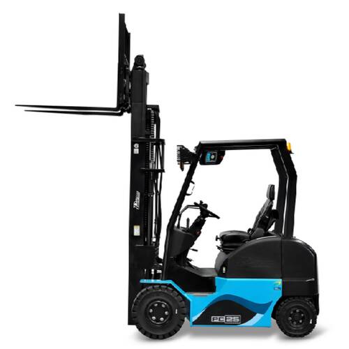 Empilhadeira el�trica contrabalan�ada 2500Kg 4800mm com bateria l�tio 80V 350A trif�sica 380V - PC25
