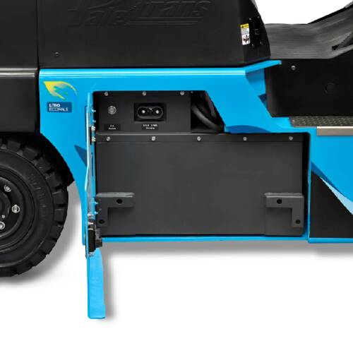 Empilhadeira el�trica contrabalan�ada 2500Kg 4800mm com bateria l�tio 80V 350A trif�sica 380V - PC25