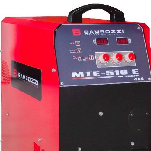 Inversora de solda multiprocesso 500A cabe�ote externo 220/380/440V Sem Cabe�ote - MTE 510E