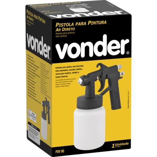 Pistola para pintura com caneca plástica 750 ml - PDV 90 Pistola para pintura com caneca plástica 750 ml - PDV 90