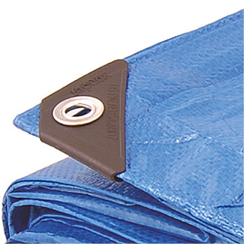 Lona refor�ada de polietileno azul 9 m x 6 m