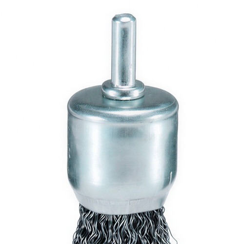 Escova de a�o ondulada tipo pincel 25 mm