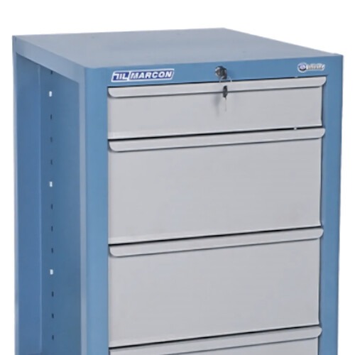 Gabinete para ferramentas com 4 gavetas e 1 porta - GP-4 Marcon Gabinete para ferramentas com 4 gavetas e 1 porta - GP-4 Marcon