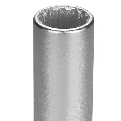 Soquete estriado longo 13 mm encaixe 1/2