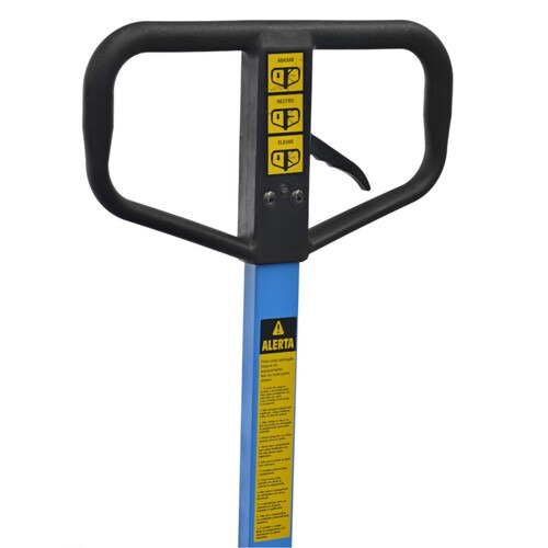 Transpalete hidráulico 2.500 kg 680 mm com rodas duplas de poliuretano - TM 2500 RTP Transpalete hidráulico 2.500 kg 680 mm com rodas duplas de poliuretano - TM 2500 RTP