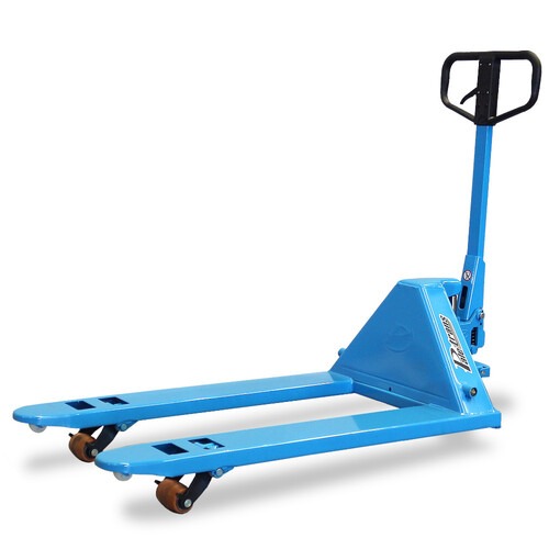 Transpalete hidráulico 2.500 kg 680 mm com rodas simples de poliuretano - TM2500 RSP Transpalete hidráulico 2.500 kg 680 mm com rodas simples de poliuretano - TM2500 RSP
