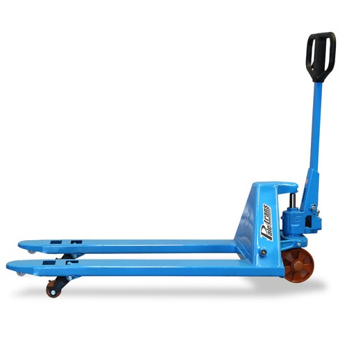 Transpalete hidráulico 2.500 kg 680 mm com rodas simples de poliuretano - TM2500 RSP Transpalete hidráulico 2.500 kg 680 mm com rodas simples de poliuretano - TM2500 RSP