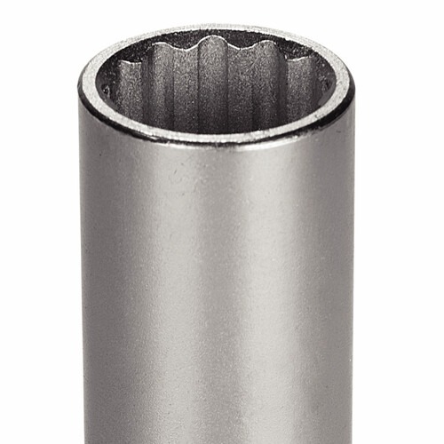 Soquete estriado longo 18 mm encaixe 1/2