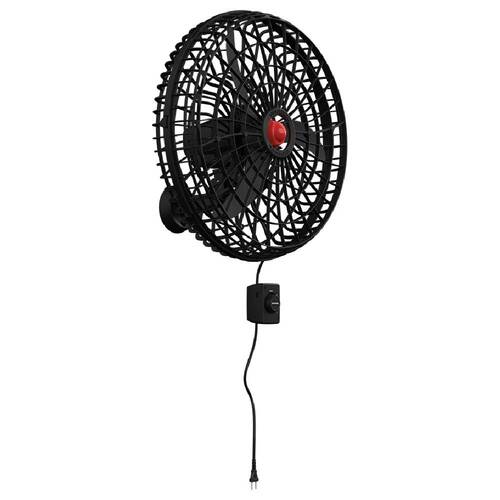 Ventilador de parede 60 cm oscilante com grade bipartida - New  220V