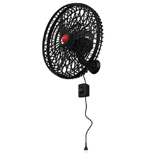 Ventilador de parede 60 cm oscilante com grade bipartida - New  220V