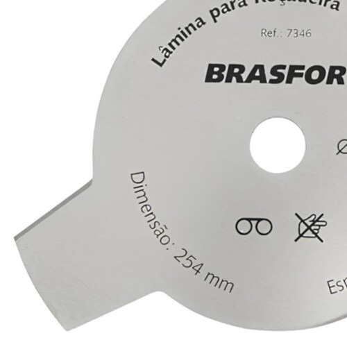 L�mina para ro�adeira 3 pontas 3 x 254 mm - 7347