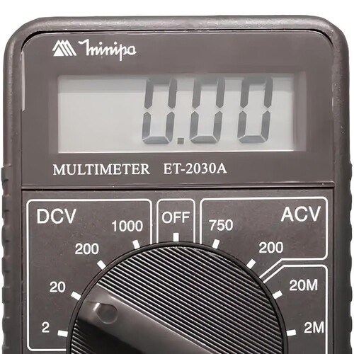 Mult�metro digital port�til - ET-2030A