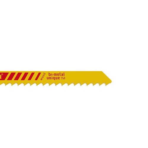 L�mina serra tico tico 50 mm 8 dentes bimetal para madeira 5 pe�as - BU38