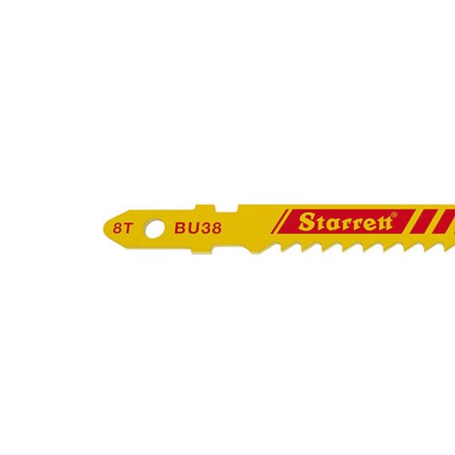 L�mina serra tico tico 50 mm 8 dentes bimetal para madeira 5 pe�as - BU38