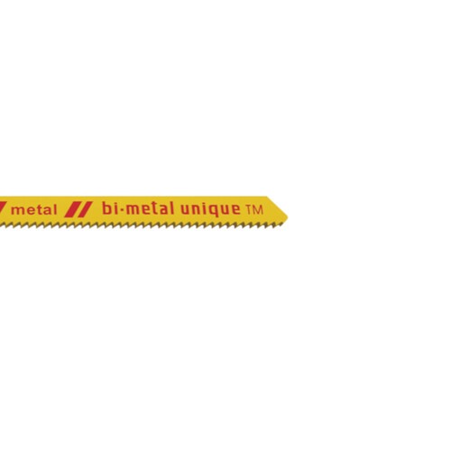Lâmina serra tico tico cortes curvos 50 mm 24 dentes bimetal para metal 5 peças - BU224S Lâmina serra tico tico cortes curvos 50 mm 24 dentes bimetal para metal 5 peças - BU224S