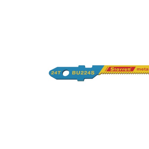 Lâmina serra tico tico cortes curvos 50 mm 24 dentes bimetal para metal 5 peças - BU224S Lâmina serra tico tico cortes curvos 50 mm 24 dentes bimetal para metal 5 peças - BU224S