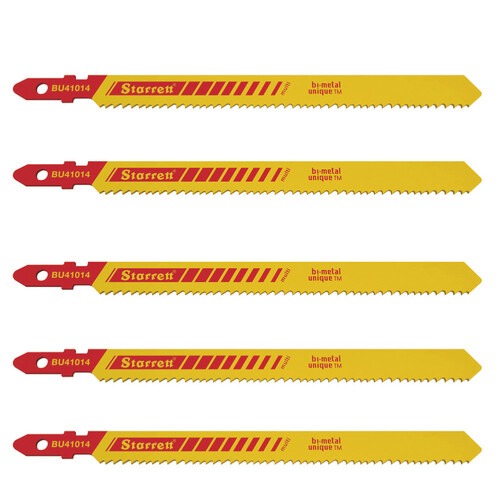 Lâmina serra tico tico 100 mm 14 dentes bimetal multiuso 5 peças - BU41014 Lâmina serra tico tico 100 mm 14 dentes bimetal multiuso 5 peças - BU41014