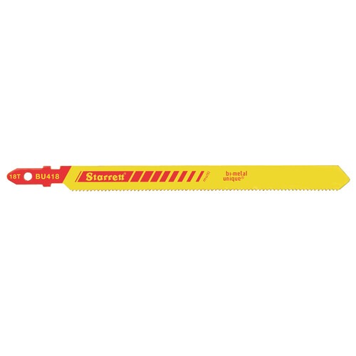 Lâmina serra tico tico 100 mm bimetal multiuso 05 peças - BU418 Lâmina serra tico tico 100 mm bimetal multiuso 05 peças - BU418