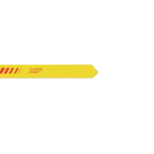 Lâmina serra tico tico 100 mm bimetal multiuso 05 peças - BU418 Lâmina serra tico tico 100 mm bimetal multiuso 05 peças - BU418
