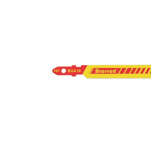 Lâmina serra tico tico 100 mm bimetal multiuso 05 peças - BU418 Lâmina serra tico tico 100 mm bimetal multiuso 05 peças - BU418