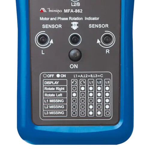 Fasímetro com indicador led 690 volts - MFA-862 Fasímetro com indicador led 690 volts - MFA-862