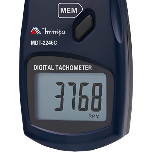 Tacômetro foto x contato digital para medição de rpm - MDT-2245C Tacômetro foto x contato digital para medição de rpm - MDT-2245C