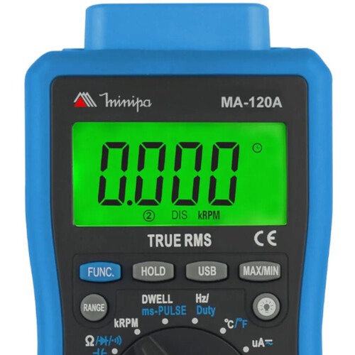 Mult�metro automotivo digital port�til - MA-120A