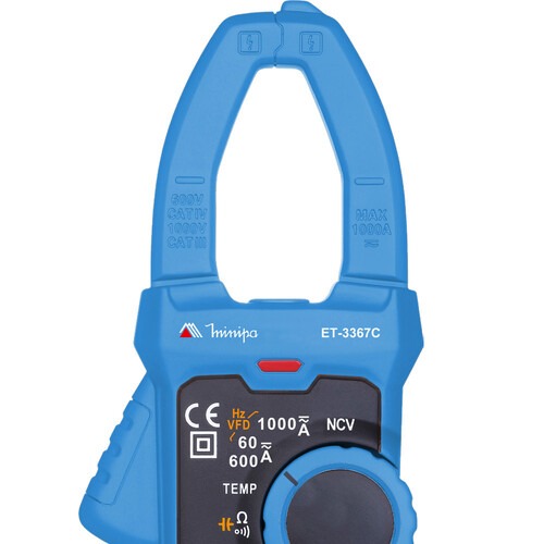Alicate amper�metro digital 1000 amperes - ET-3367C