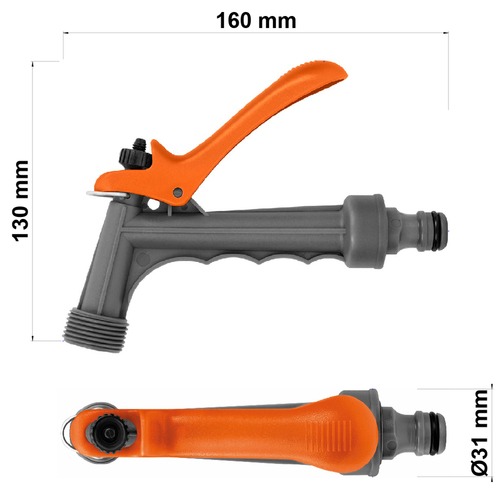 Hidropistola pl�stica para engate r�pido - 78535400