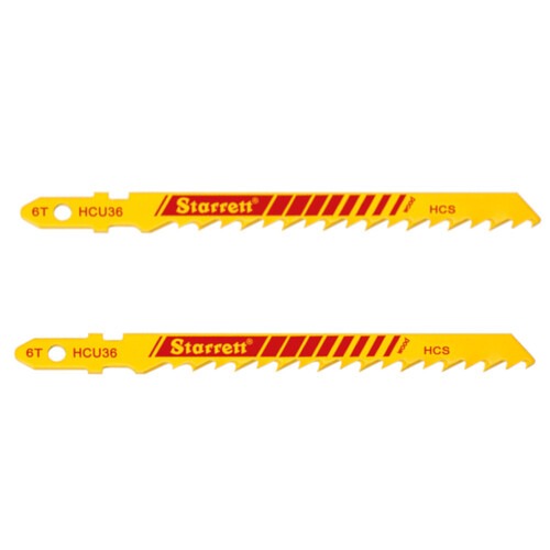 Lâmina serra tico tico 75 mm 6 dentes para madeira 2 peças - HCU36-2 Lâmina serra tico tico 75 mm 6 dentes para madeira 2 peças - HCU36-2
