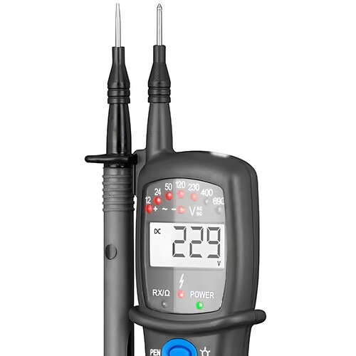 Testador de voltagem AC/DC com indicadores - EZ TEST III
