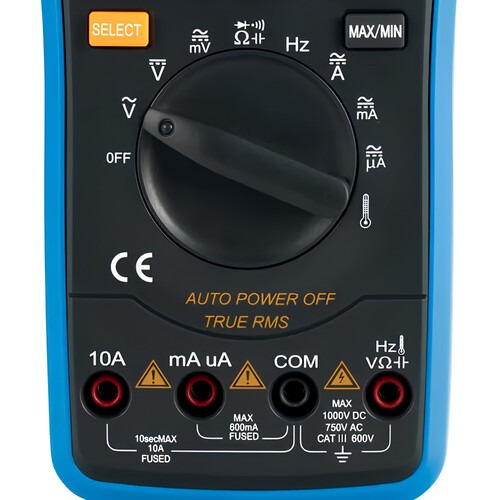 Multímetro digital portátil CAT III 600V True RMS - ET-1639A Multímetro digital portátil CAT III 600V True RMS - ET-1639A