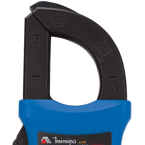 Alicate amper�metro digital CAT III 600V True RMS - ET-3155