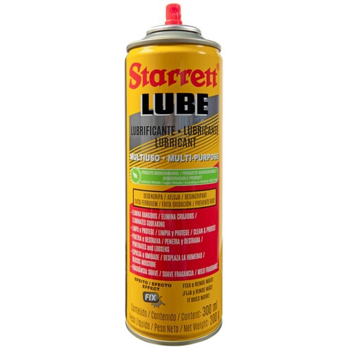 Óleo lubrificante desengripante multiuso 300 ml - Lub Starrett Óleo lubrificante desengripante multiuso 300 ml - Lub Starrett